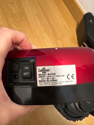 Robot Aspirador Lufthous Home Rojo