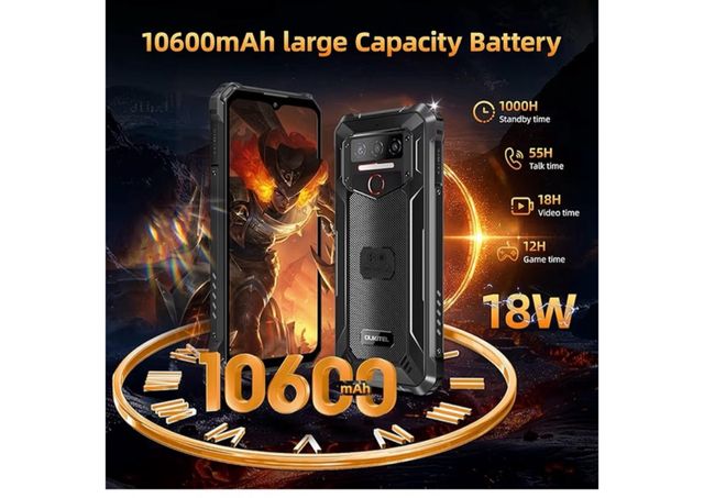 Oukitel WP23 Plus Negro 256GB