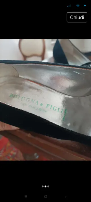 Scarpe vintage eleganti con strass