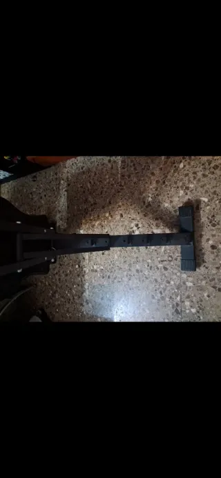 Banco de pesas y abdominales como nuevo