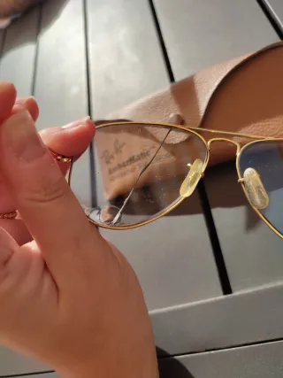 Gafas Ray-Ban Ambermatic Años 70