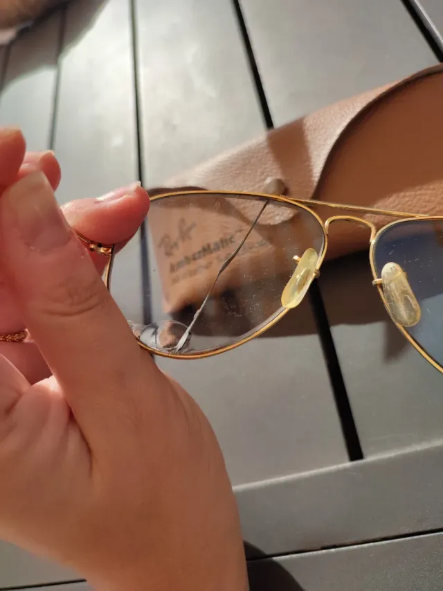 Gafas Ray-Ban Ambermatic Años 70