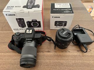 Canon EOS M50 Mark II + 2 Obiettivi