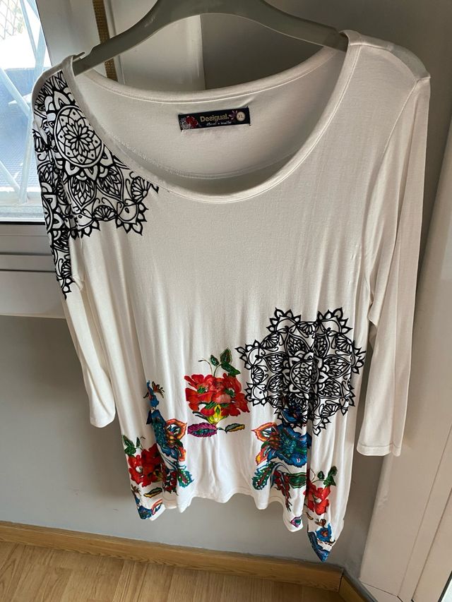 Blusón Desigual XL Estampado Nuevo Ideal leggins