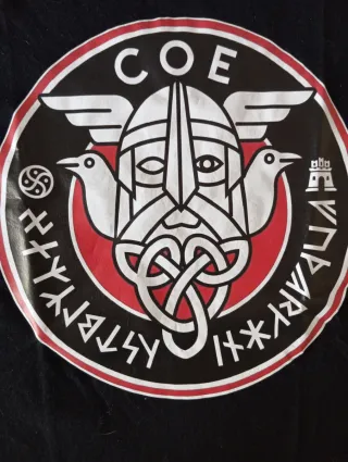 Camiseta COE negra manga corta