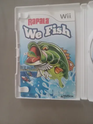 Rapala We Fish Wii mai usato ottime condizioni