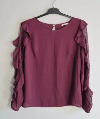Blusa / Túnica Camaïeu – Color ciruela (violeta