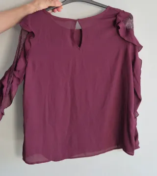 Blusa / Túnica Camaïeu – Color ciruela (violeta