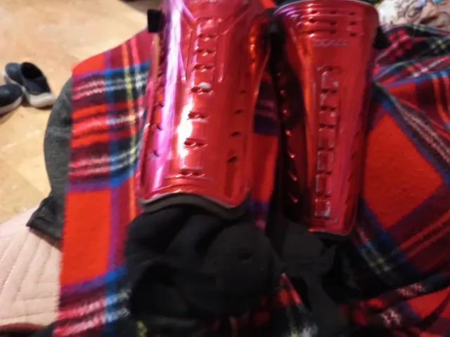 Espinilleras Fútbol Kasspit Talla L