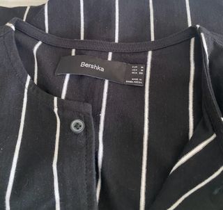 Camiseta Bershka Rayas Talla M