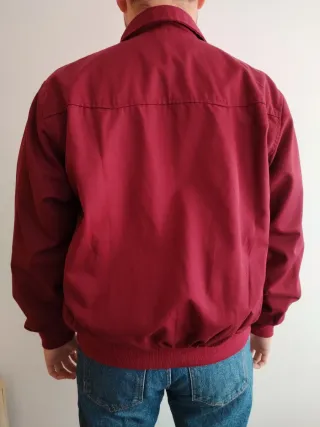 Chaqueta Harrington 198 Burdeos talla M