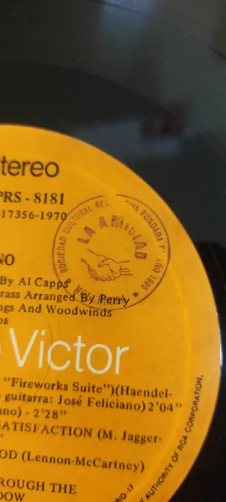 Vinilo Fireworks - José Feliciano