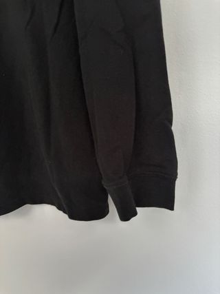 Polo Pedro del Hierro negro manga larga