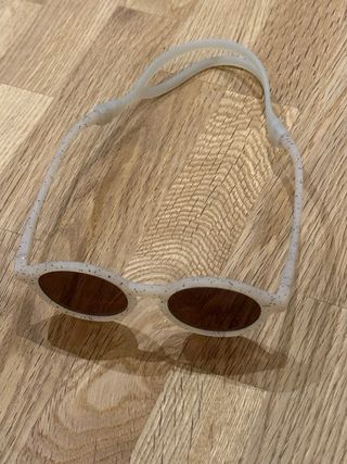 Gafas de sol IZIPIZI niño beige/rosa