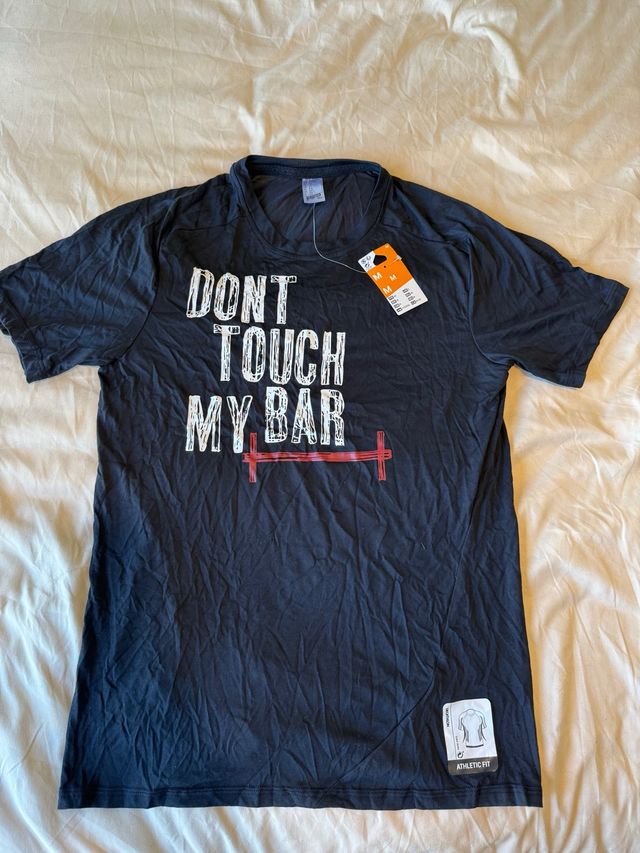 Camiseta Decathlon Don't Touch My Bar Talla M