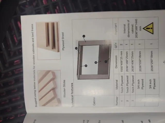 Kit Mecanismo Cama Abatible Horizontal