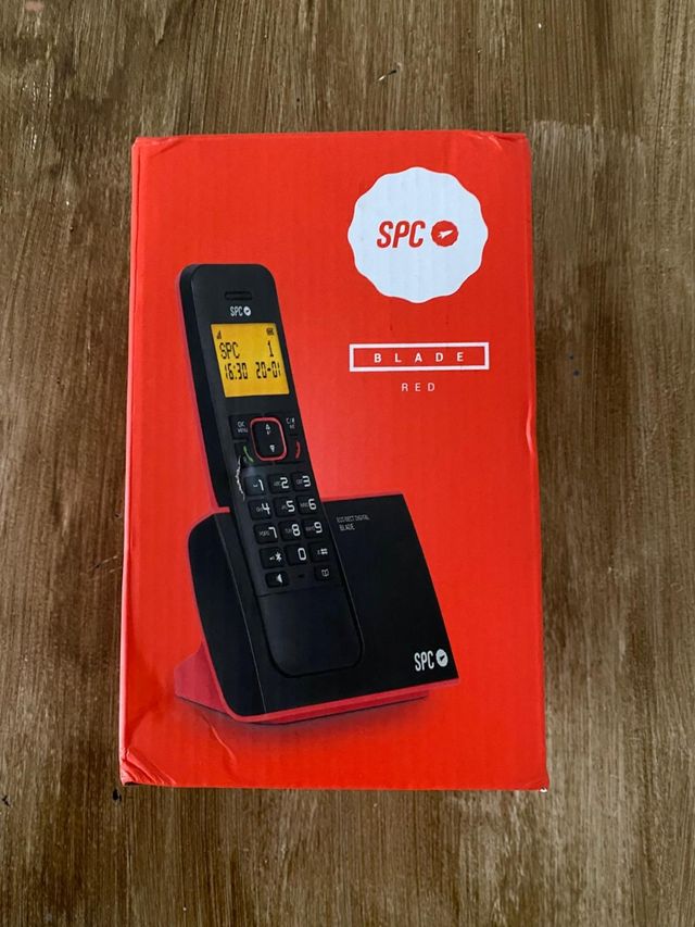 Teléfono Inalámbrico SPC Blade Rojo