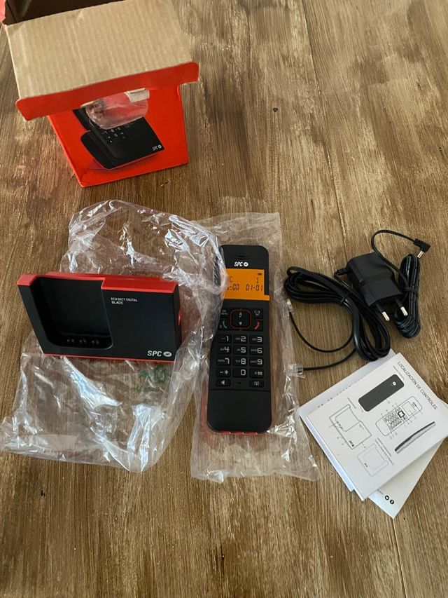 Teléfono Inalámbrico SPC Blade Rojo