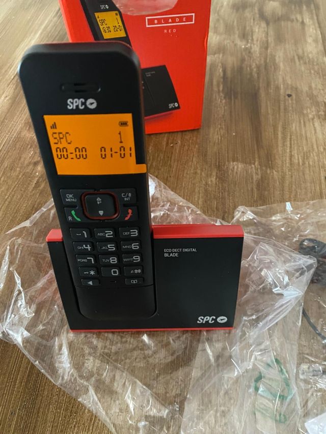 Teléfono Inalámbrico SPC Blade Rojo