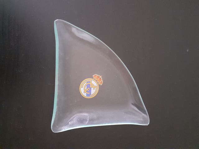 Set di 4 vassoi aperitivo ufficiali del Real Madrid