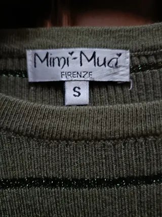 Jersey Mimi-Moui verde oliva talla S