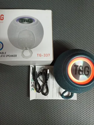 Altavoz Bluetooth T&G TG-337