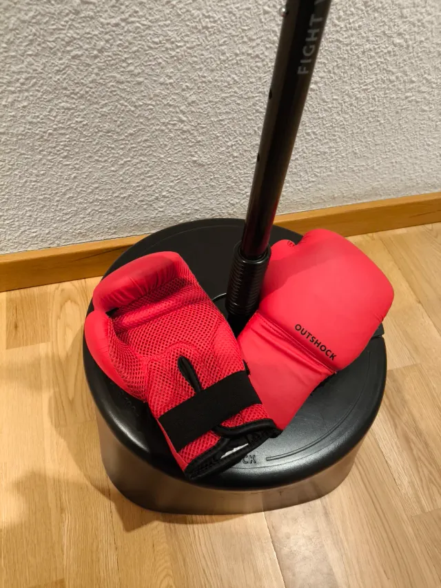 Balón de boxeo infantil + guantes