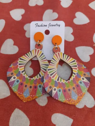 Orecchini donna fantasia 9 pezzi