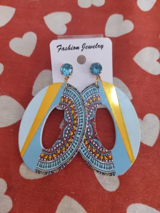 Orecchini donna fantasia 9 pezzi