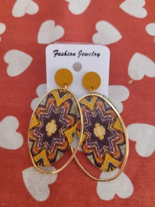 Orecchini donna fantasia 9 pezzi