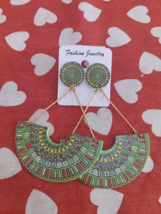 Orecchini donna fantasia 9 pezzi