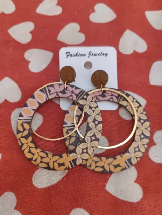 Orecchini donna fantasia 9 pezzi