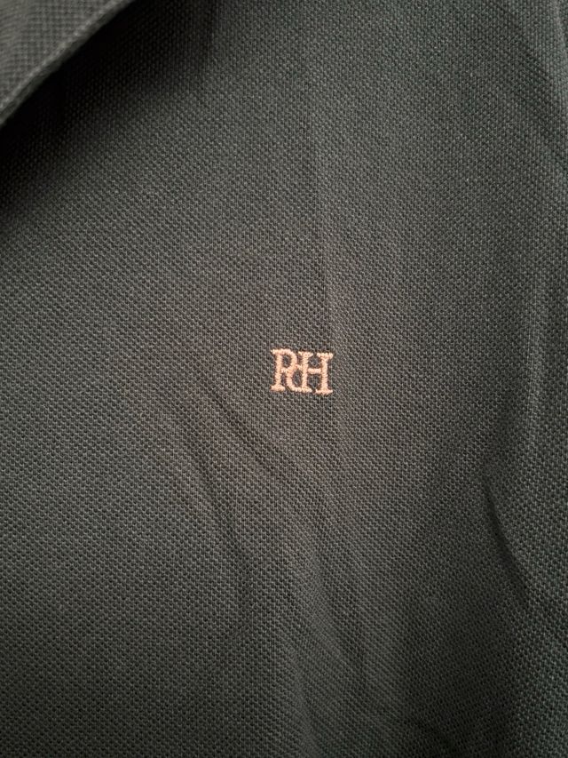 Polo Pedro del Hierro verde botella manga larga