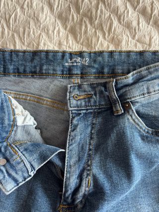 Pantalón vaquero regular fit azul