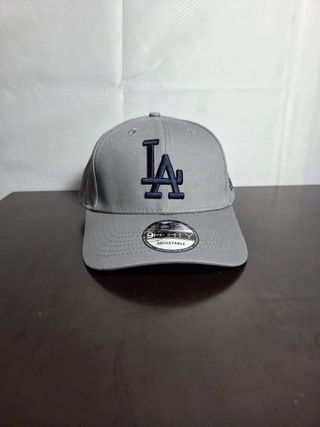 Gorra New Era LA Gris y Azul