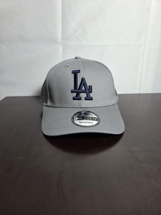 Gorra New Era LA Gris y Azul