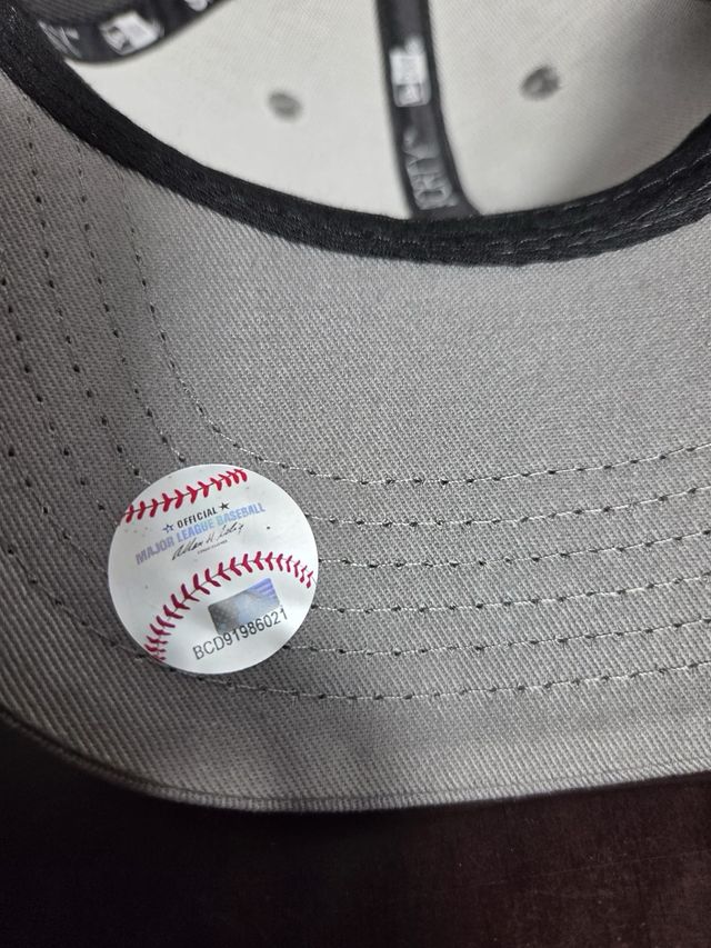 Gorra New Era LA Gris y Azul