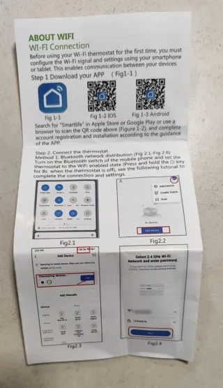 Termostato Inteligente Wifi Blanco