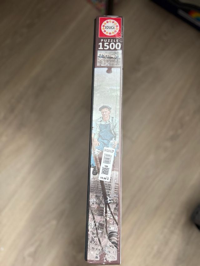 Puzzle Educa 1500 piezas Almuerzo en rascacielos