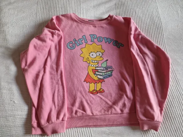 Sudadera Lisa Simpson Girl Power