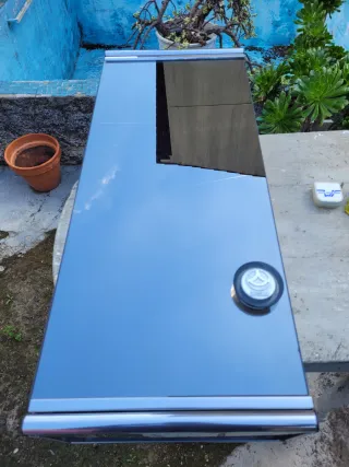 Mueble baño Areslux antiguo cristal y metal