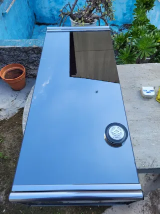 Mueble baño Areslux antiguo cristal y metal