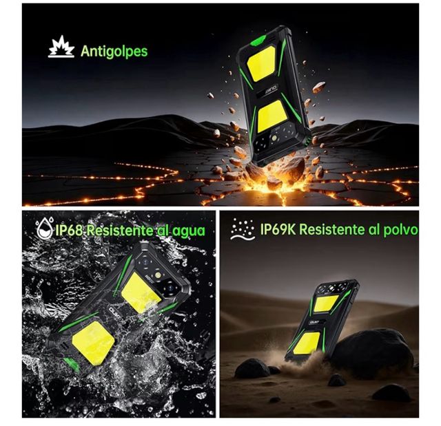 Oukitel G5 64GB/16GB Negro/Naranja