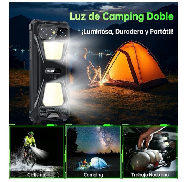 Oukitel G5 64GB/16GB Negro/Naranja