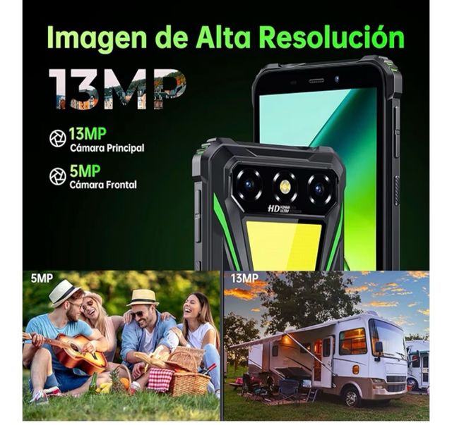 Oukitel G5 64GB/16GB Negro/Naranja