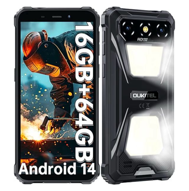 Oukitel G5 64GB/16GB Negro/Naranja