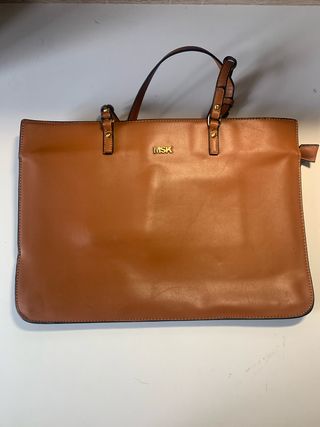 Bolso de oficina MSK marrón