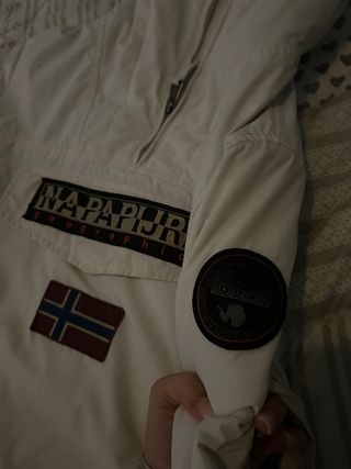 Giubbino Napapijri bianco