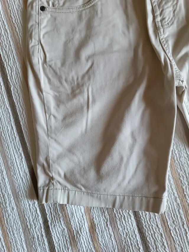 Bermuda Celopman Denimwear Beige