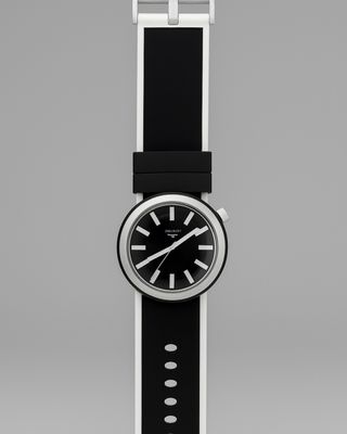 Reloj Swatch Pop Moving Blanco y Negro